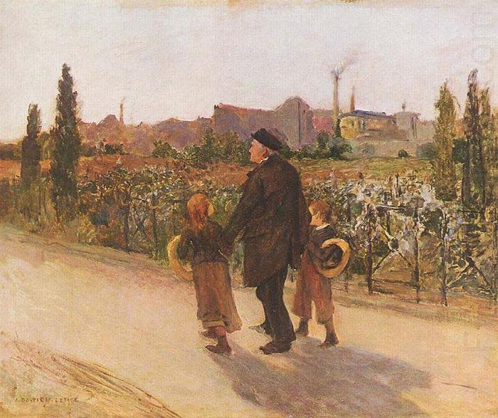 Jules Bastien-Lepage All Souls' Day china oil painting image